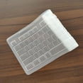 thumbnail image 4 of RENACLIPY Protective Keyboard Cover 2Pcs White Soft and Tough for Easy Storage, 4 of 6