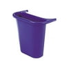 Rubbermaid Commercial 295073BE Wastebasket Recycling Side Bin, Attaches Inside or Outside, 4 3/4 qt, Blue