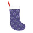 thumbnail image 2 of Naloa Lavender Flowers Christmas Stockings Decorations, Xmas Ornaments, DIY Personalized Farmhouse Decor for Home Family Party Tree, 2 of 7