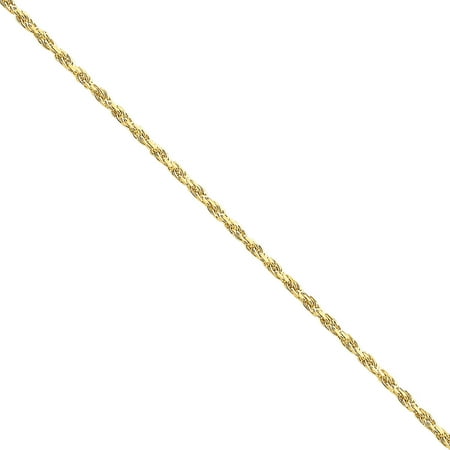 Primal Gold 14 Karat Yellow Gold 1.15mm Machine-Made 18-inch Rope Chain
