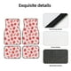 thumbnail image 4 of Fotbe Strawberry Juego de 4 Tapetes para Auto con Estampado – Alfombrillas de Goma Reforzada, Diseño Antideslizante, Protección para Todo el Año – Vehículos, Autos, Camionetas y SUVs, 4 of 7