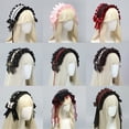 thumbnail image 2 of COOLHOOD Lace Headbands Cosplay Bow Hairbands Dark Ribbon Headwear Makeup Washing Face Hairbands Birthday Party, 2 of 3