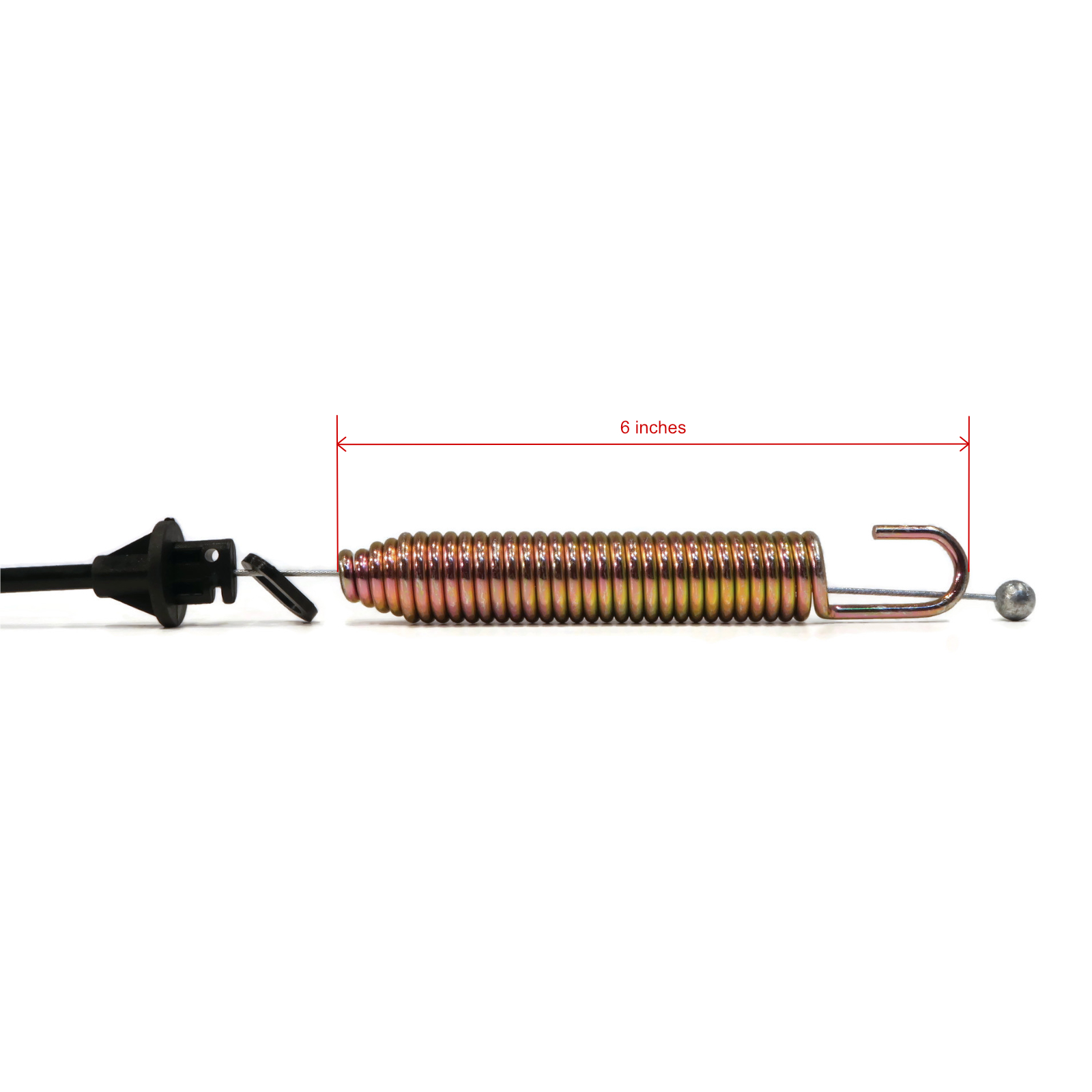 The ROP Shop | (2) Deck Engagement Clutch Cables for MTD LT942G LT942H 600 Series Lawn Tractors - image 4 of 9