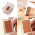 thumbnail image 2 of BRILLAR Protectores de silicona para patas de sillas - Juego de 12 tapas rectangulares para patas de muebles, 2 of 5
