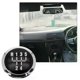 thumbnail image 5 of unidad Tapa de pomo de palanca de cambios de 5 velocidades para coche, emblema superior compatible con Vauxhall y Opel Astra H Corsa D 2004-2010, color negro + plata. Accesorios para coche., 5 of 5