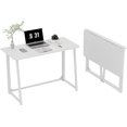 thumbnail image 1 of Small Foldable Desk for Small Spaces  Inch Folding Desk Space Saving Computer Desk  Small Office Desk Laptop Table   and  Legs, 1 of 6