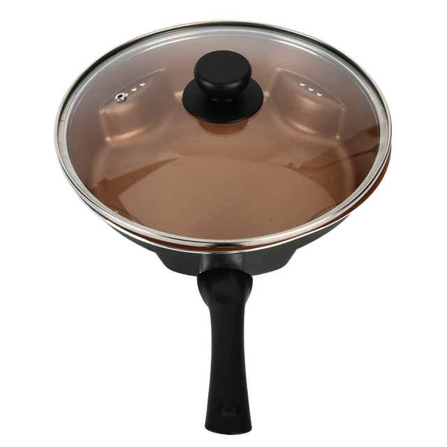 Sartén Antiadherente Multifuncional con Mango Desmontable Utensilios de Cocina Aluminio Nikou