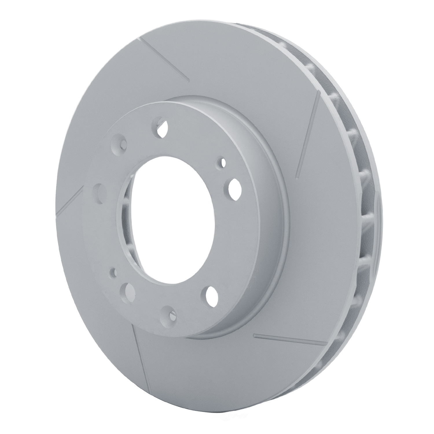 Dynamic Friction Company 910-02005D DFC Hi-carbon Alloy Geomet Coated Rotor - Slotted
