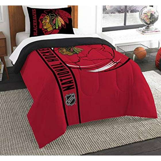 Chicago Blackhawks The Northwest Company Nhl Draft Twin Comforter Chicago Blackhawks The Northwest Company Nhl Draft Twin Comforter Set Com