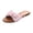 Pink, variant on VerPetridure Sandals for Women Flat Summer,Leather Bow Slippers Comfy Platform Toe Ring Wedge Sandals Shoes Summer Beach Travel Shoes Comfortable Slippers