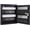 Black-60k(combo Lock), variant on Key Storage Lock Box with Code, Locking Key Cabinet, 40 Key Holder Wall Mount with Combination Lock, Hooks & Tags Labels for Home, Office, Business, 2.5" D x 8.1" W x 12.1" H, White