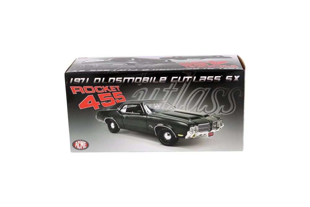 Acme 1/18 - Oldsmobile Cutlass SX Rocket 455 - Metallic Green - Diecast