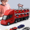 thumbnail image 3 of Conjunto de camiones y coches de juguete con 1 camión, 6/12/24 coche de aleación para niños pequeños de 3 años + regalo para niños y niñas, 3 of 4