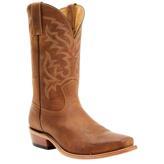Moonshine Spirit Men's Spirit&Reg; Crazy Horse Vintage Western Boot Square Toe Brown 10 1/2 D(M) US