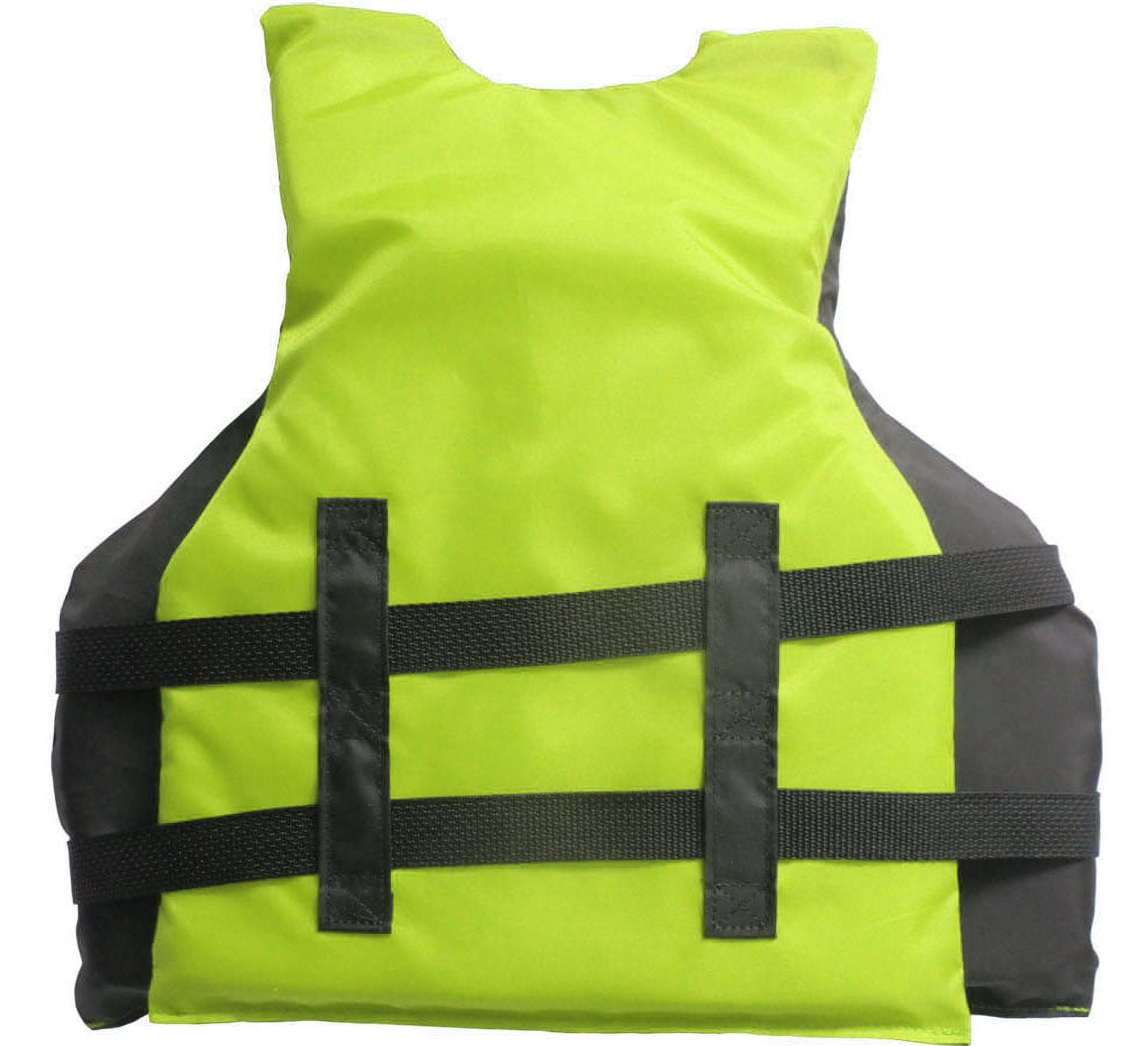 Hardcore Water Sports Hardcore youth life jacket paddle vest for big kids  from 50-90 pounds ; Coast Guard approved Type III PFD life vest flotation  device; Jet ski, wakeboard, hardshell kayak lufe