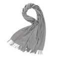 thumbnail image 5 of LIZUOJUN Under $8 Long Scarf Lightweight Soft Feel Calssic Shawls And Fall Shawl Warm Winter Scarf Thermal Neck Wrap For Cold Weather Clear,One Size, 5 of 7
