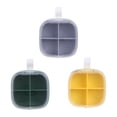 thumbnail image 4 of MasteelfCA 3PCS Pill Storage Holder 4 Compartment Sealing Pill Case for Home Travel Nursery, 4 of 8