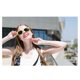 thumbnail image 5 of Una boutique de gafas de sol unisex con montura amarilla limón y lentes negras para adultos. Rojo Verde, 5 of 5