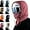 Pink, variant on Waterproof Fleece Lined Hood, 3-in-1 Balaclava Design With Ski Mask For Skiing Snowboarding And Winter Cycling For In Outdoor Activities