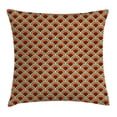 thumbnail image 1 of Circle Throw Pillow Cushion Cover, Conceptual Design Retro Style Circular Shapes Dots Spots Curvy Wavy Old Fashioned, Decorative Square Accent Pillow Case, 20 X 20 Inches, Multicolor, by Ambesonne, 1 of 2