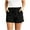 Black, variant on Women's Shorts with Pockets Summer Drawstring Elastic Waist Wide Leg Shorts Lounge Casual Comfortable Shorts (2XL, Blue)