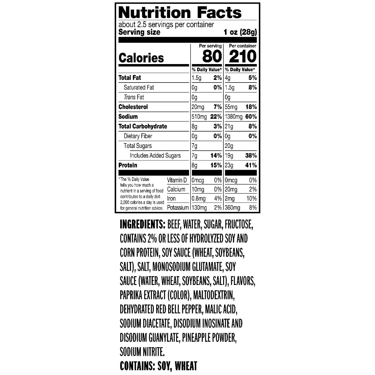 Frito-Lay Jack Links Doritos Spicy Sweet Chili Beef Jerky 2.65 Ounce (Pack of 2) Bundled by SUPERDEALS with Mystery Gift