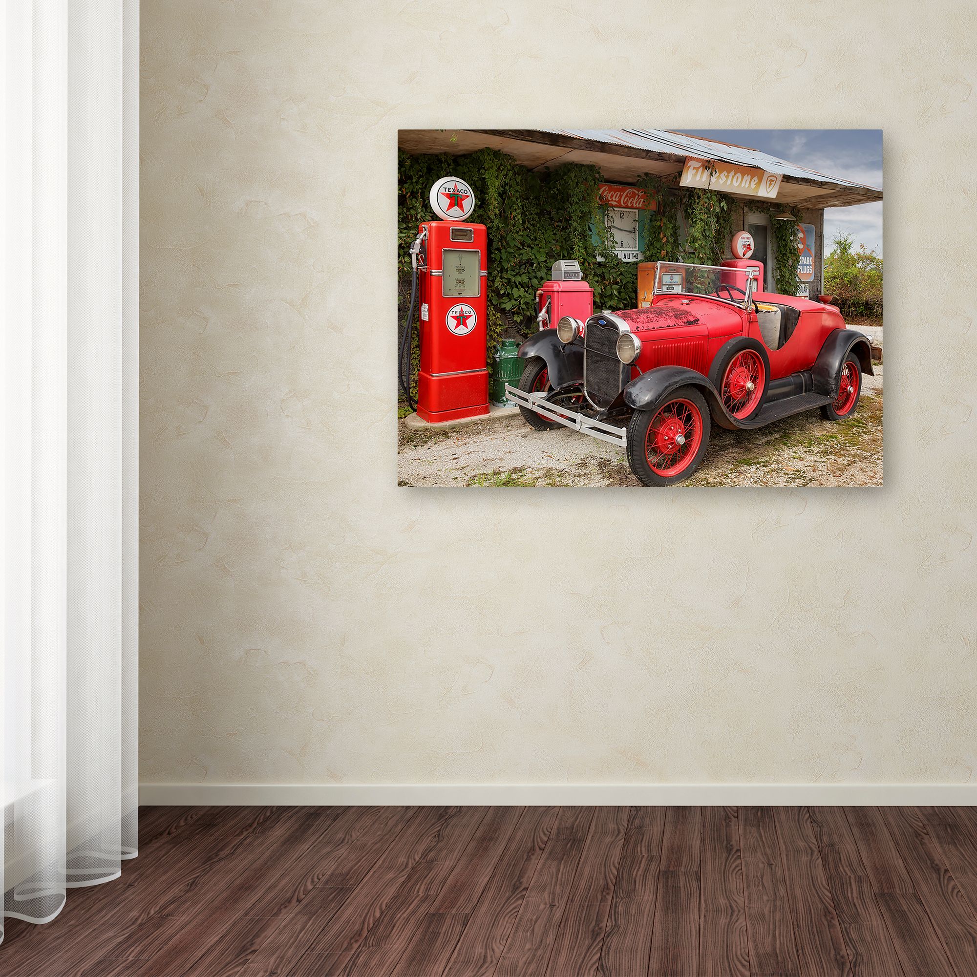 Trademark Fine Art 'Rt 66 Joplin' Canvas Art by Mike Jones Photo