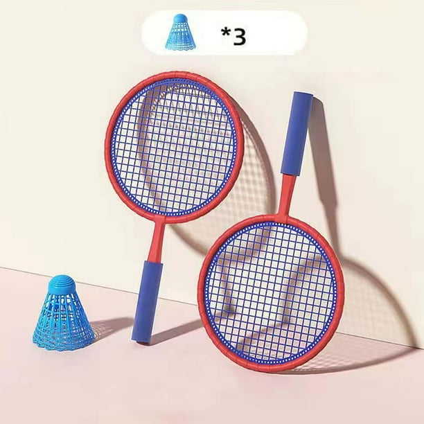 Raquetas De Bádminton Ligeras - 1 Par Con 3 Volantes, Para Principiantes Y Niños, Ideales Para Playa Y Jardín