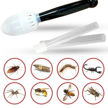 Bug Vacuum Stick for Indoor Pest Control - Strong Suction Traps for Ants, Moths, Gnats, and Other