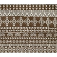 thumbnail image 4 of oneOone Cotton Flex Brown Fabric Geometric Tribal Dress Material Fabric Print Fabric By The Yard 40 Inch Wide, 4 of 4