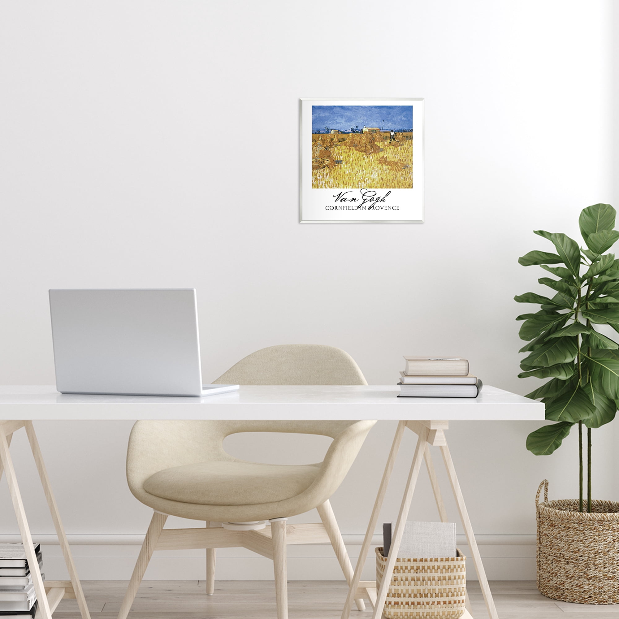 Stupell Industries Van Gogh Cornfield Provence Wall Plaque Art, design by Vintage Hustle