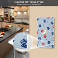 thumbnail image 5 of Yayeee Blank Wall Plate Cover 1-Gang 4.5"x2.7" Home Unused Decorative Outlet, Blue Cartoon Paw Pattern, 5 of 7