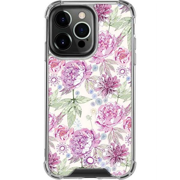 Skinit Peony iPhone 14 Pro Clear Case