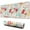 Pioneer Flower Floral-3, variant on Long Mouse Pads for Desk,Pioneer Flower Floral Print Pattern Desk Mats on Top Of Desks, Desk Mouse Pad Extra Large with 3mm Non-Slip Base and Stitched Edge for Gaming,Office,Work,Home 31.5"x11.8"