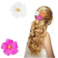 thumbnail image 2 of Siumlation Flower Hair Clip For Women And Girl Hibiscus Hair Barrette Hair Accessories For Vacation and Beach Parties, 2 of 10