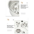thumbnail image 4 of Slow Feeder Dog Bowl Stainless Steel 2-4 Cups, Large Capacity Dog Food Slow Feeding With Non Slip Base, Slow Feeder Metal Dog Bowl for All Breeds Size, 4 of 7