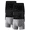 Black/Charcoal/Light Heather, variant on Men’s HEAD Performance Boxer Briefs in Hi-Viz Colors, 6-Pack (Sizes S–XL)