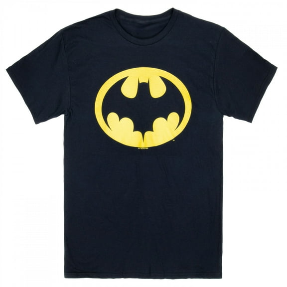 Batman Keaton 1989 Logo T-Shirt-Small