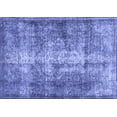 thumbnail image 1 of Ahgly Company Machine Washable Indoor Rectangle Persian Blue Traditional Area Rugs, 6' x 9', 1 of 4