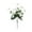 White, variant on GSKKLQ Outdoor Artificial Hibiscus Flowers - 7 Head Fake Tropical Blooms for Garden, Patio, Courtyard, Poolside Decor, UV Resistant Spring Summer Plants