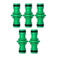 thumbnail image 1 of 5 piezas Conector de tubería de manguera de jardín con conector masculino de reparación rápida Conexión de agua Junta de agua para equipos de riego de Verde, 1 of 8