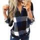thumbnail image 2 of ICHUANYI Liquidación Mujeres Casual Manga Larga Moda Impresión Camisa Suelta Blusa Camisas Camisetas ICHUANYI WER202308246480, 2 of 6