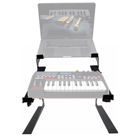 Rockville Dual Shelf Laptop+Controller Stand for Akai MPK225 Keyboard price history on PriceWatchPro