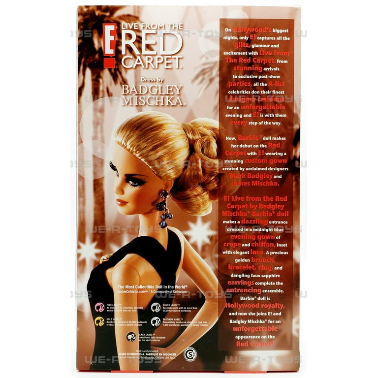 Badgley Mishka Barbie Doll E! Live From the Red Carpet Pink Badgley Mishka Barbie Doll E! Live From the Red Carpet Pink