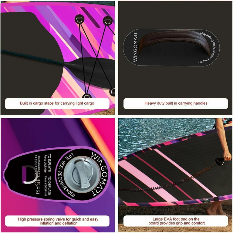 SUP 11フィート 11ft Inflatable Paddle Board Stand Up SUP Surfboard 33