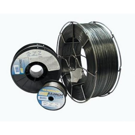 .035'' E71T-11 Radnor 71T-11 Self Shielded Flux Core Carbon Steel Tubular Welding Wire 2# Plastic Spool