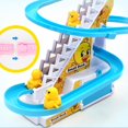 thumbnail image 4 of Electric Duck Climbing Stairs Toy Small Duck Chasing Playset Duck Race Track Set, 4 of 5