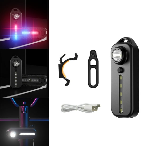 Accesorios multifunción para bicicleta, luz trasera para senderismo, equitación, búsquedl aire Cola luz de la cola