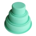 thumbnail image 2 of Inteprter Juego de moldes para pasteles redondos Moldes para pasteles de silicona de 3 capas Moldes para galletas Herramientas para hornear para Herramientas y accesorios para hornear Inteprter HA035449-00, 2 of 6