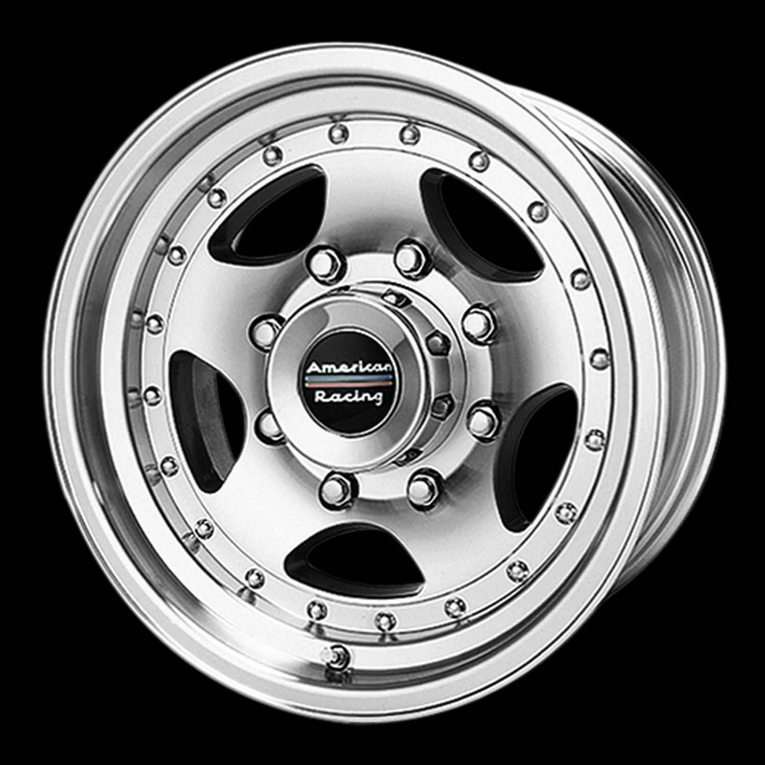 AMERICAN RACING AR23 MACHINED W/CLEAR COAT AR23 15x8 5x127.00 MACHINED W/CLEAR COAT -19 mm WHEEL RIM